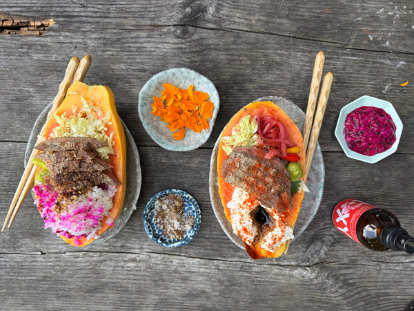 Savory Papaya Bowl