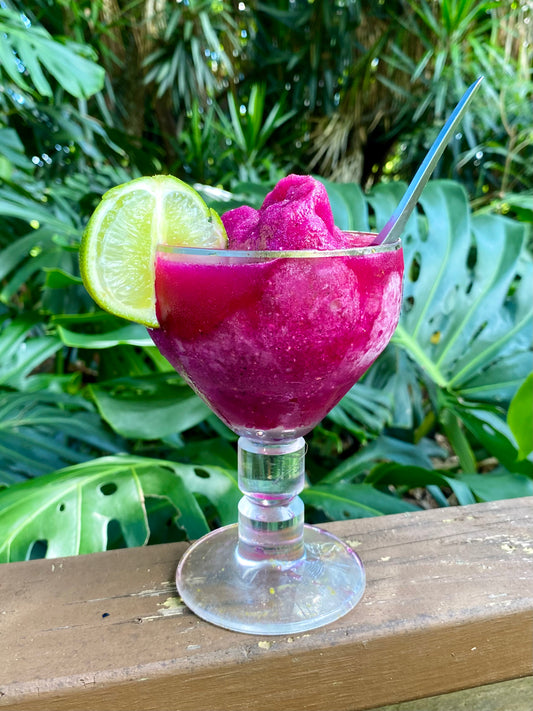 Dragon Fruit Ganja Vinegar Mock/Cocktail