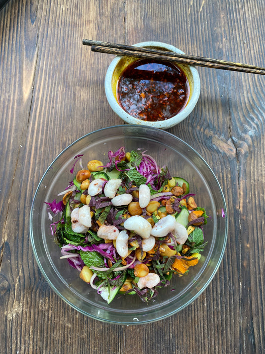 Fruit Vinegar Fruit Salad Series: Episode 3: Mangosteen Mint