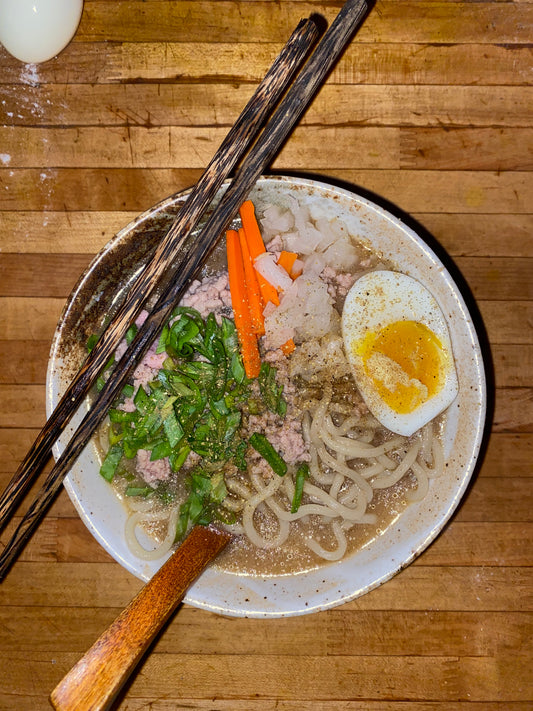 Sourdough Ramen Noodles