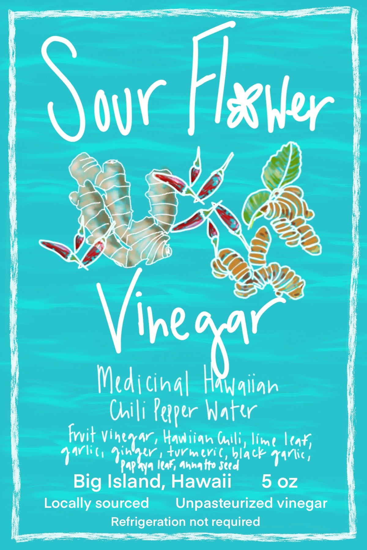 Medicinal Hawaiian Chili Pepper Water