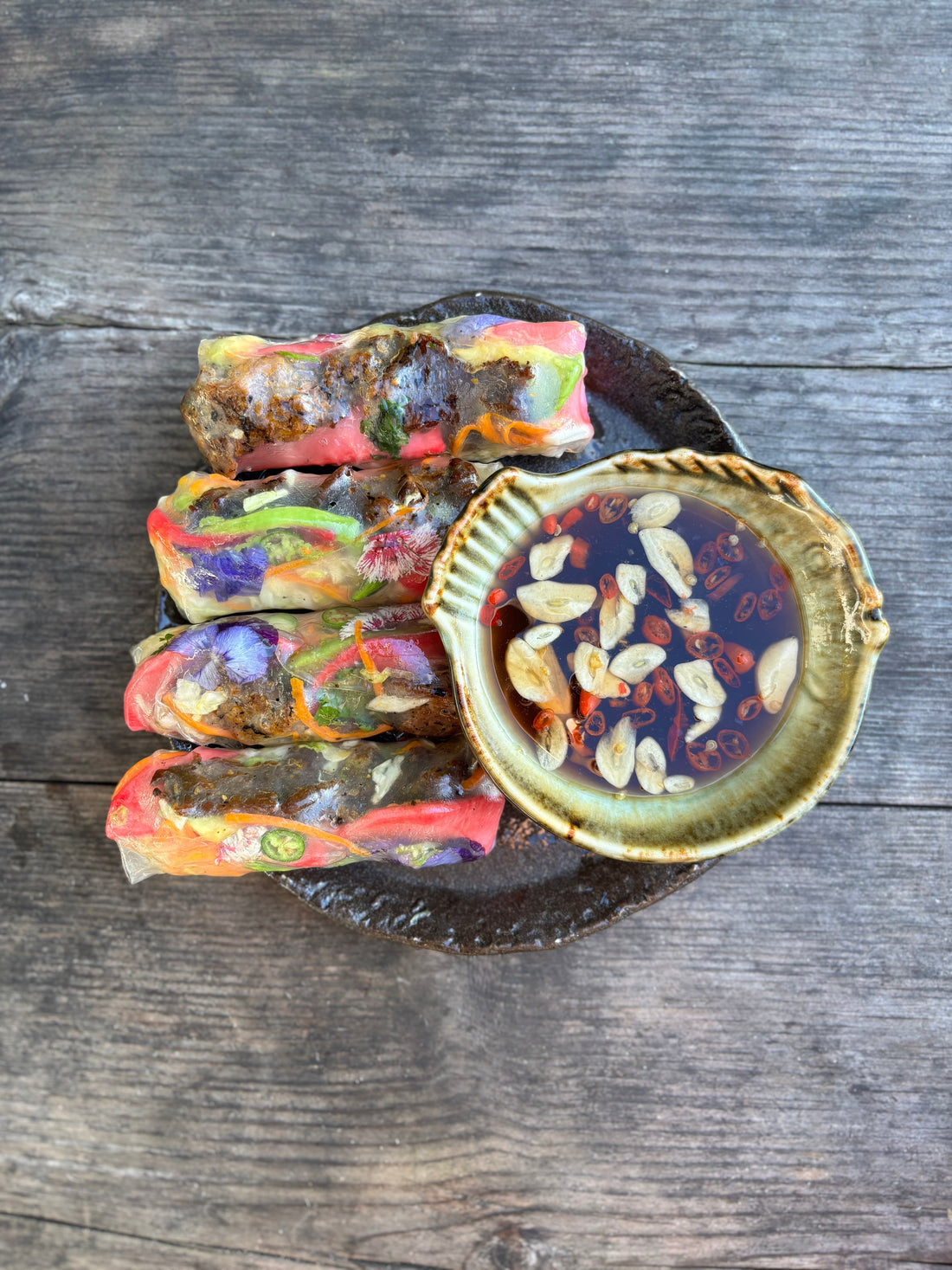 Colorful Spring Rolls