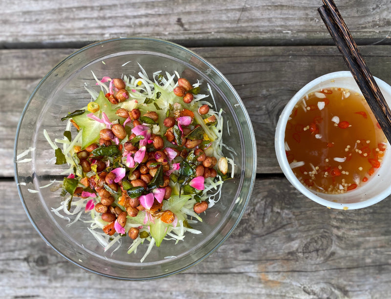 Green Papaya Vinegar Salad