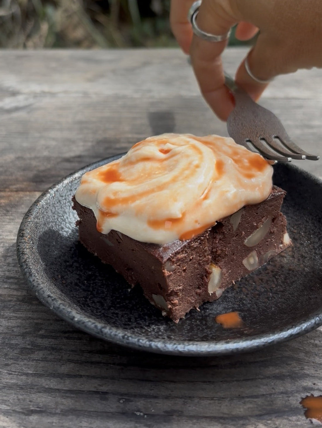 Sweet Potato Protein Brownie
