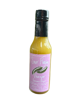 Serrano Kraut Vinegar Sauce