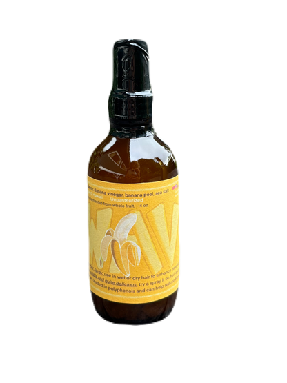 Wavy Hair Banana Peel (potassium boost)
