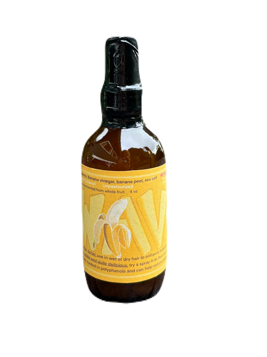 Wavy Hair Banana Peel (potassium boost)
