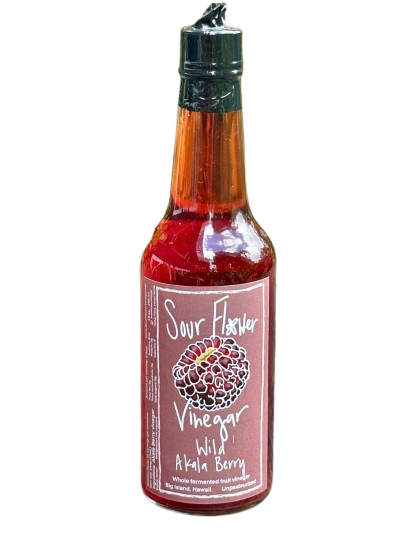 Wild and Elusive Akala Berry Vinegar