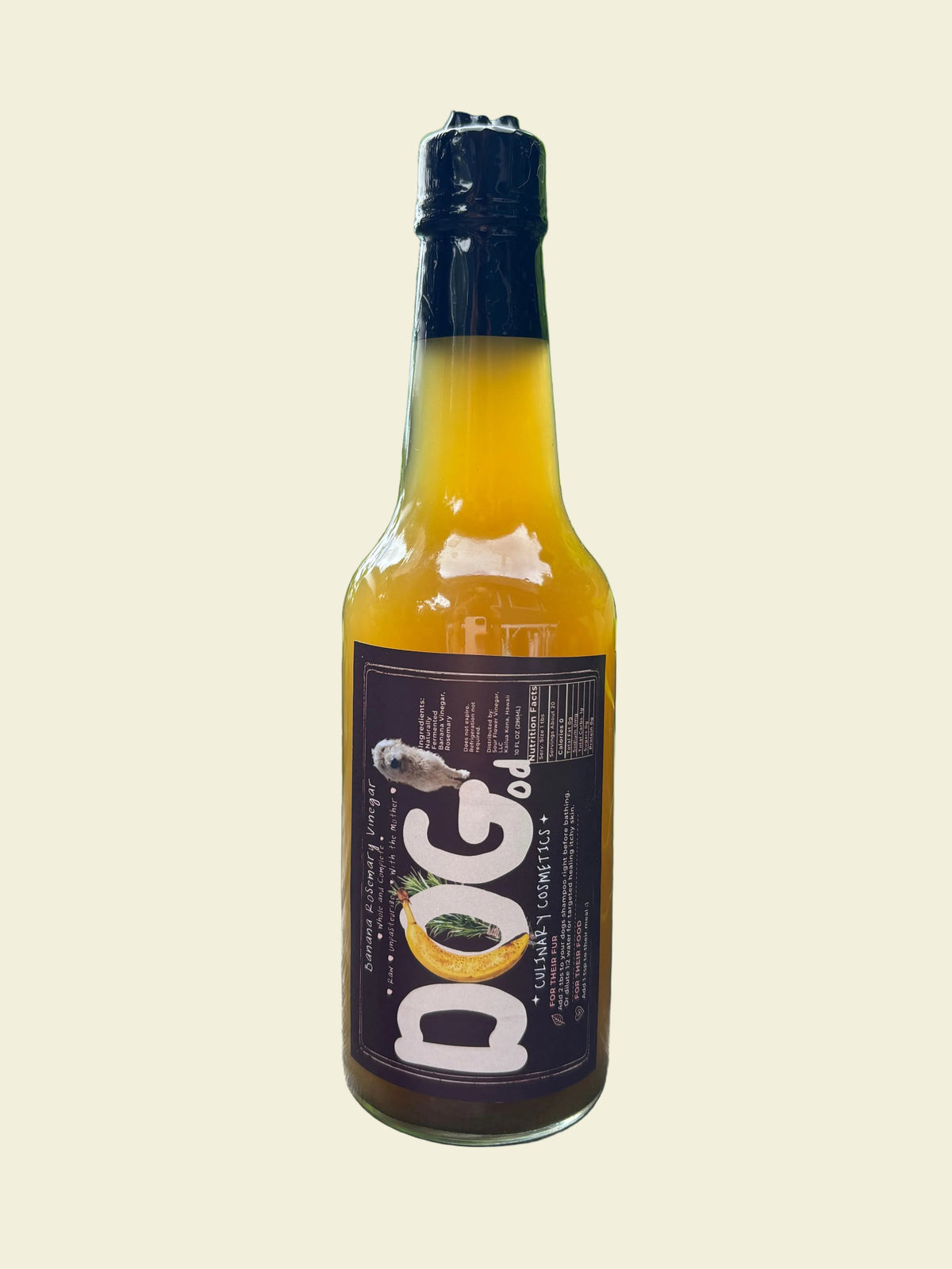 Dog Banana Rosemary Vinegar 🌺💧🍴