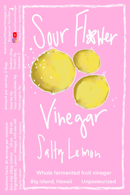 Salty Lemon Vinegar