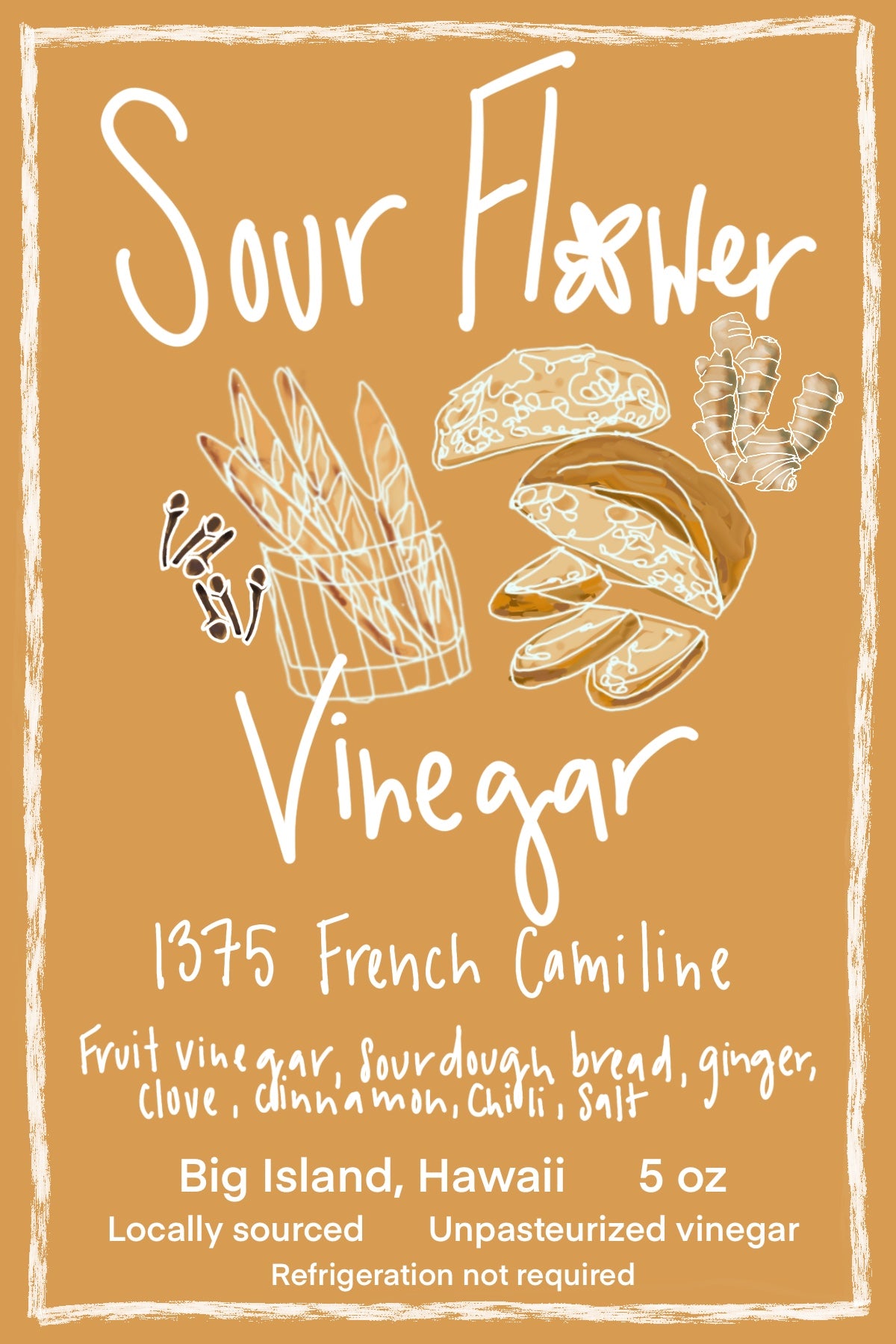1375 French Camiline Vinegar Sauce